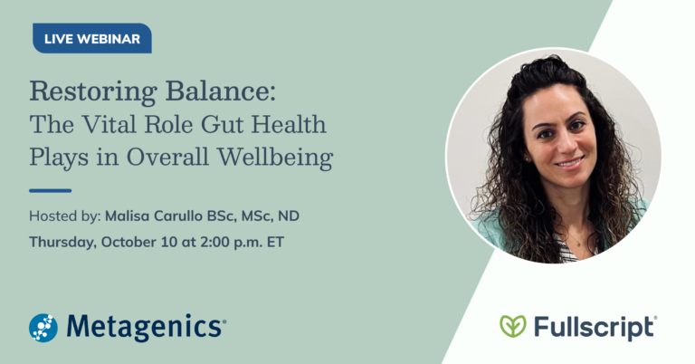 restoring balance: the vital role gut health plays in overall wellbeing blog post